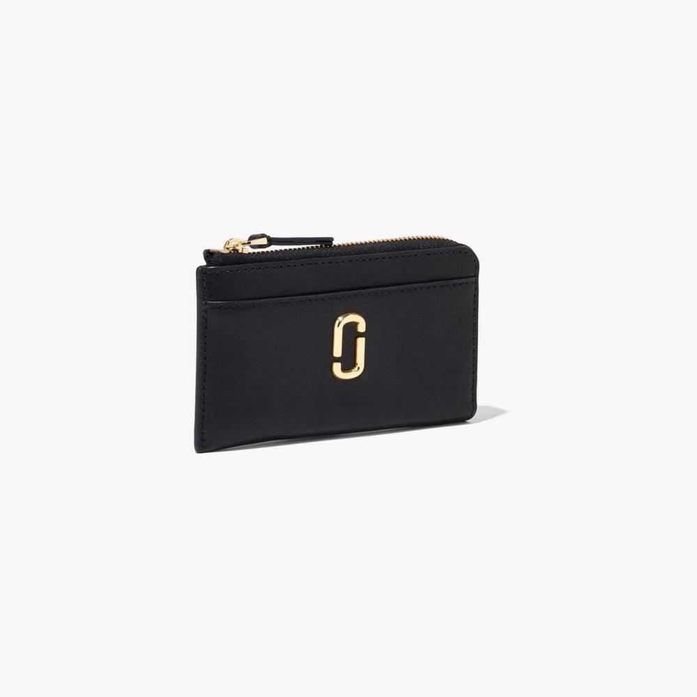 Carteras Pequeñas Marc Jacobs J Marc Top Zip Multi Mujer Negros | 35109DNPI
