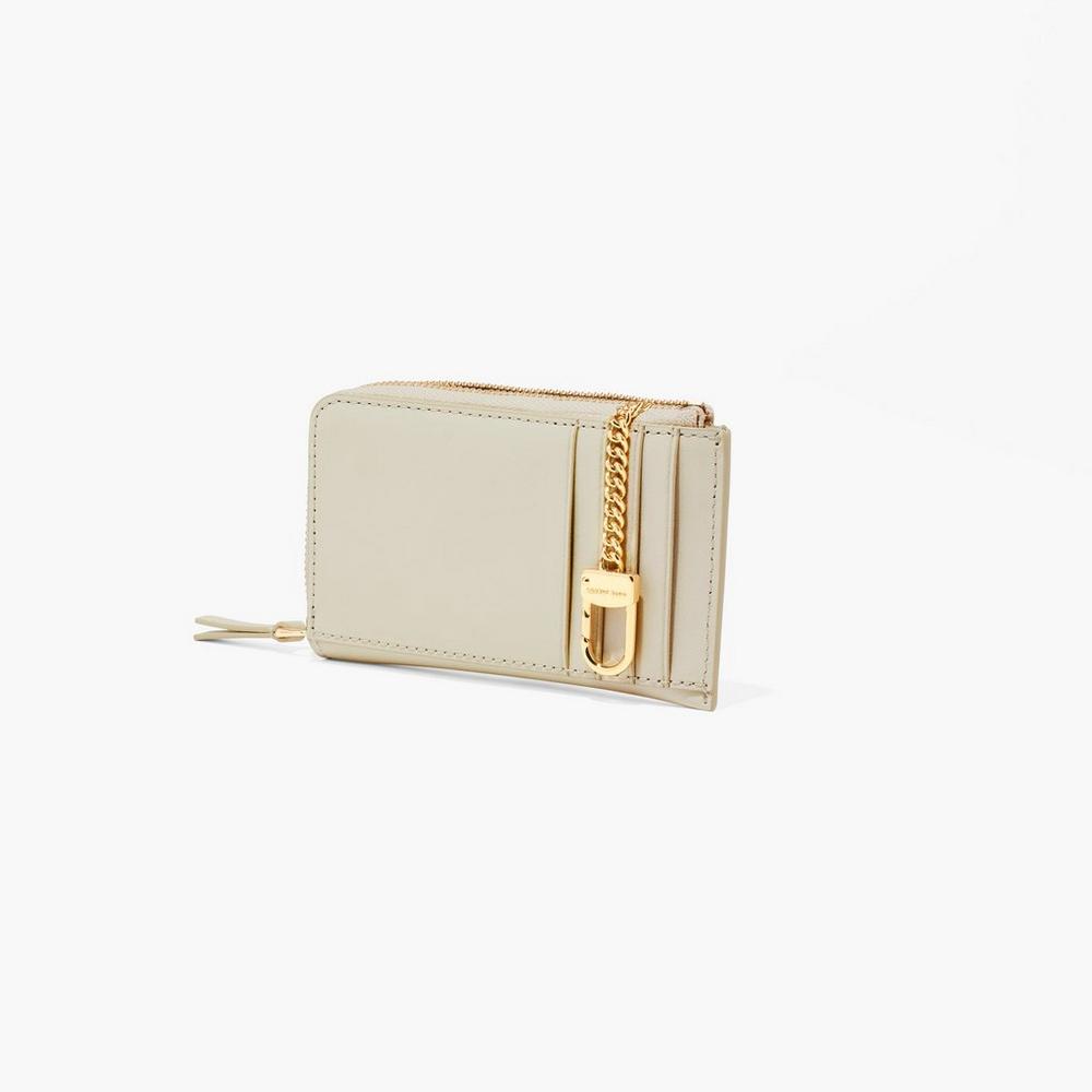 Carteras Pequeñas Marc Jacobs J Marc Top Zip Multi Mujer Blancos | 42381QFCN