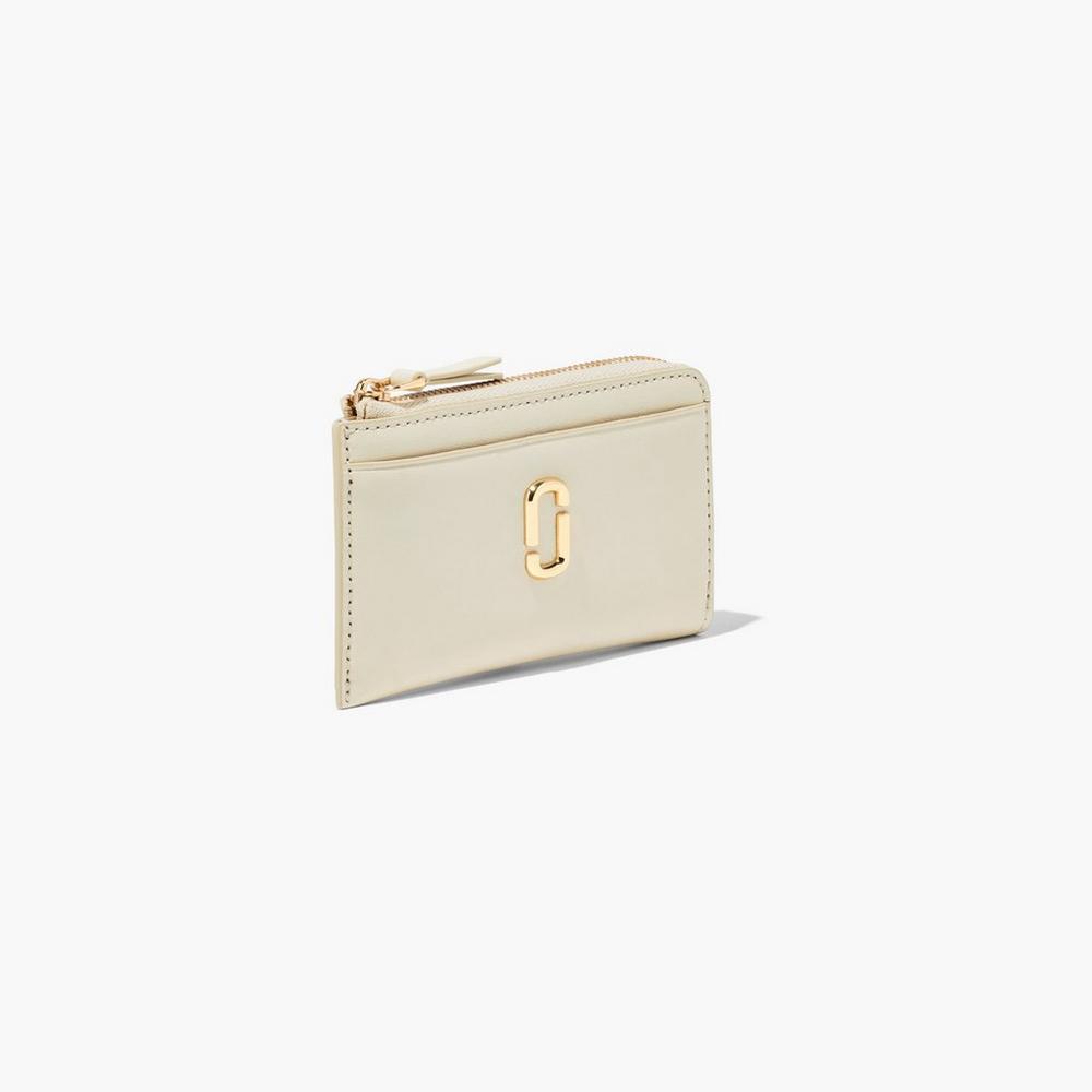 Carteras Pequeñas Marc Jacobs J Marc Top Zip Multi Mujer Blancos | 42381QFCN