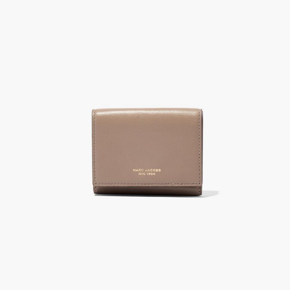 Carteras Pequeñas Marc Jacobs Slim 84 Medium Trifold Mujer Marrom | 13867JKXY