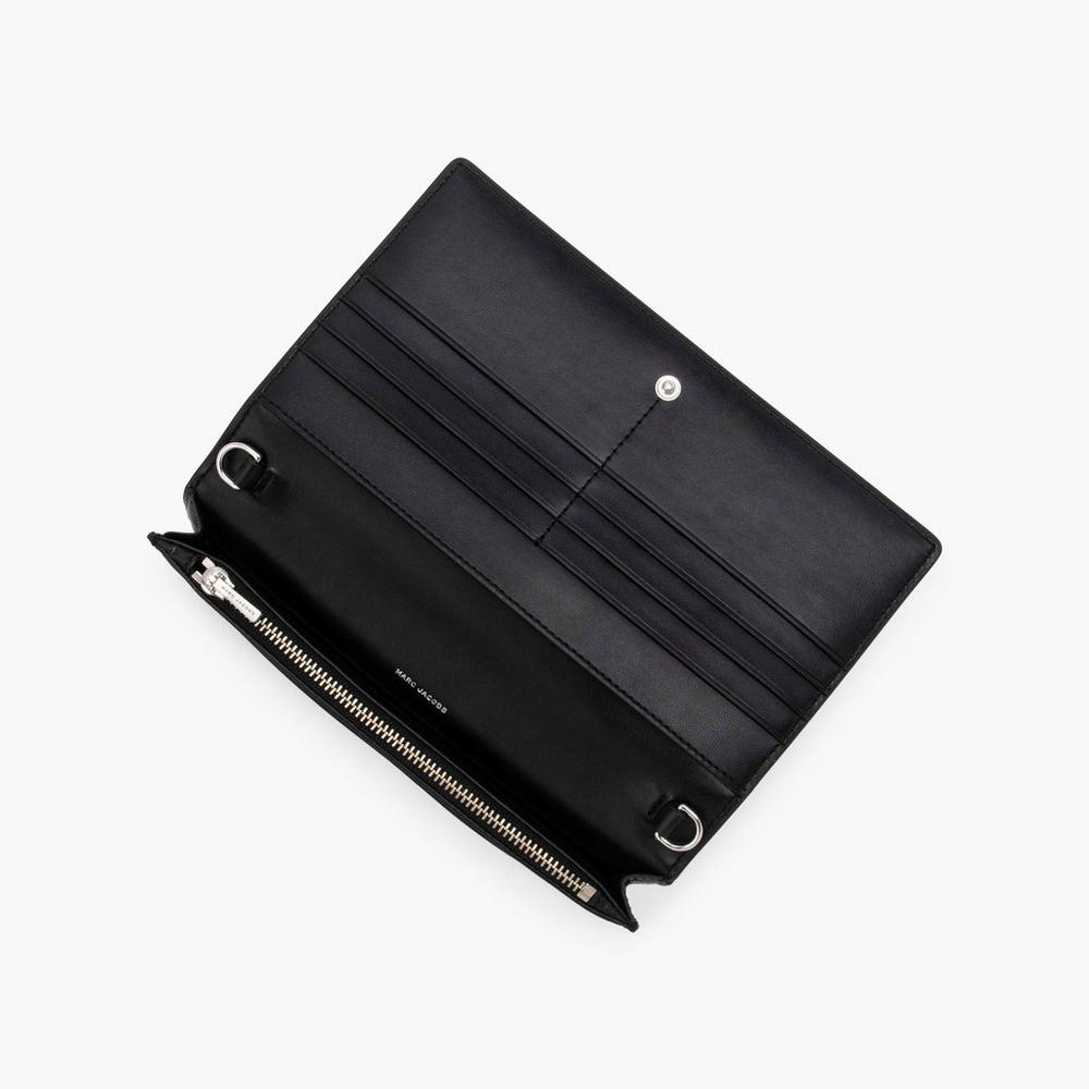 Carteras Pequeñas Marc Jacobs Slim 84 Mujer Negros | 67213ABGO