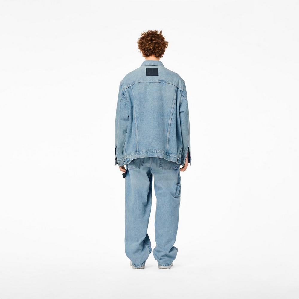 Chaquetas Marc Jacobs Denim Trucker Mujer Azules | 95374CKJA