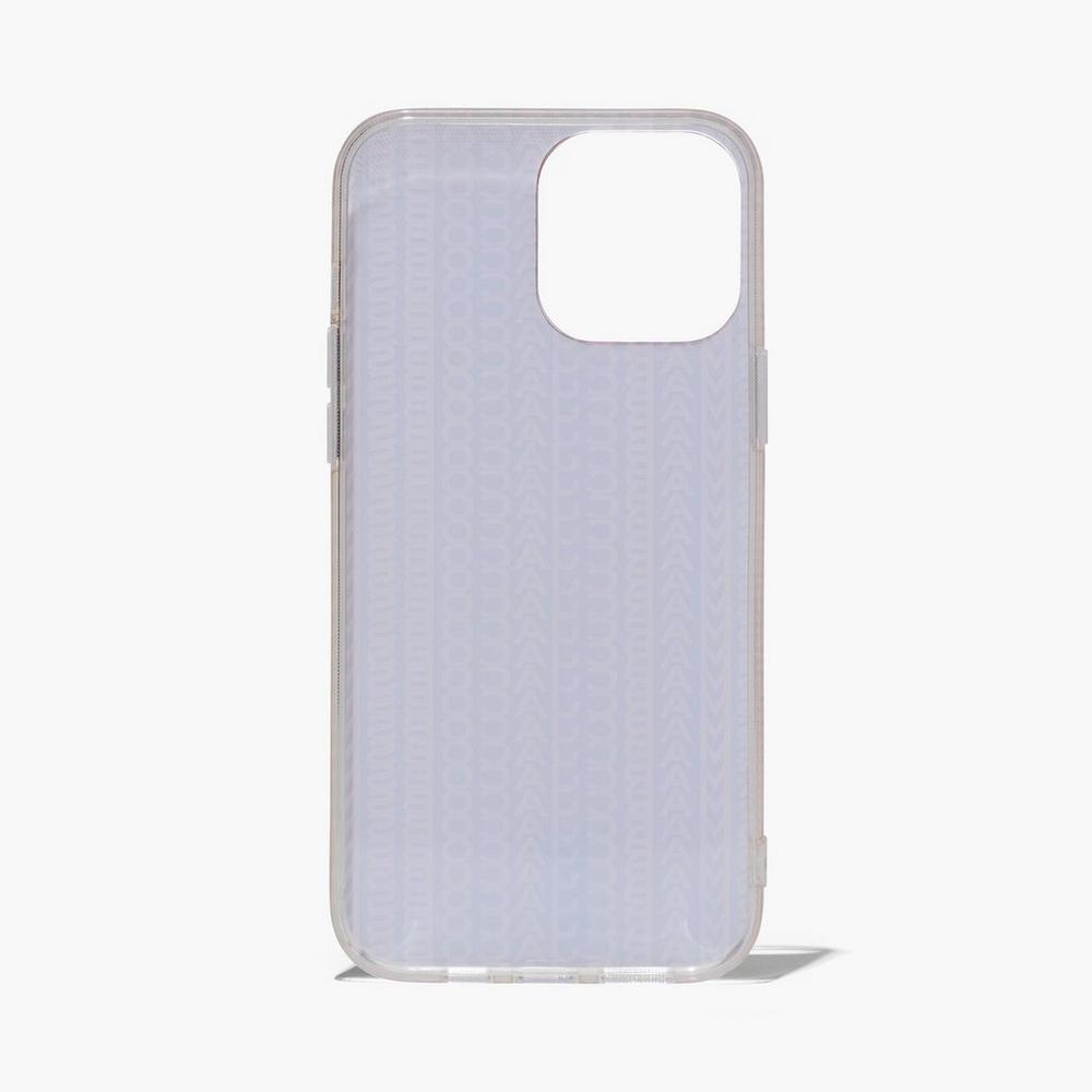 Fundas Para Celular Marc Jacobs Monogram iPhone Case 14 Max Mujer Rosas | 35672FDIJ