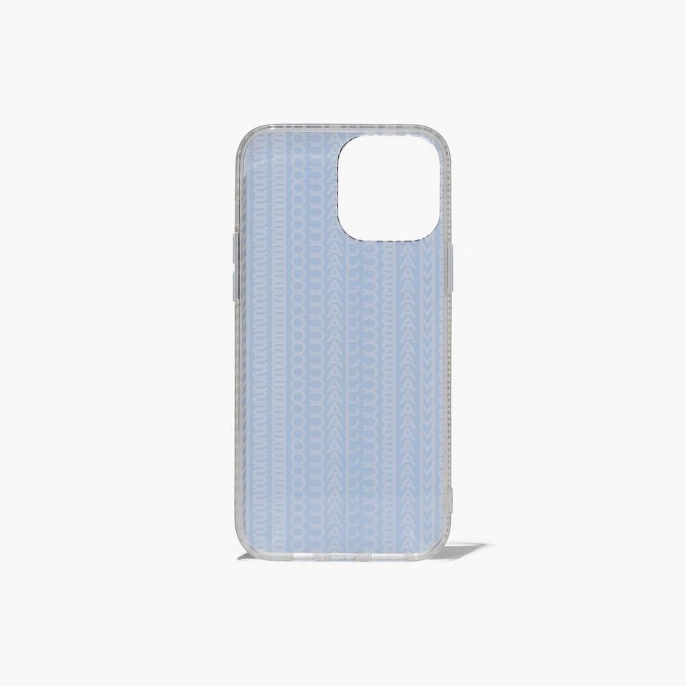 Fundas Para Celular Marc Jacobs Monogram iPhone Case 14 Mujer Negros Blancos | 43961KVAU