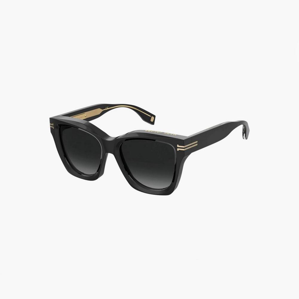 Lentes De Sol Marc Jacobs Icon Edge Oversized Square Mujer Negros | 85136CFNJ