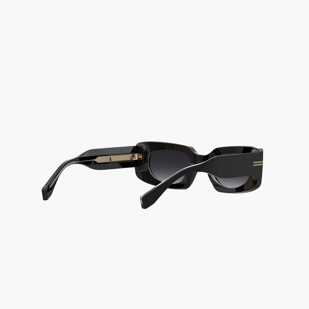 Lentes De Sol Marc Jacobs Icon Rectangular Mujer Negros | 07563PVLO