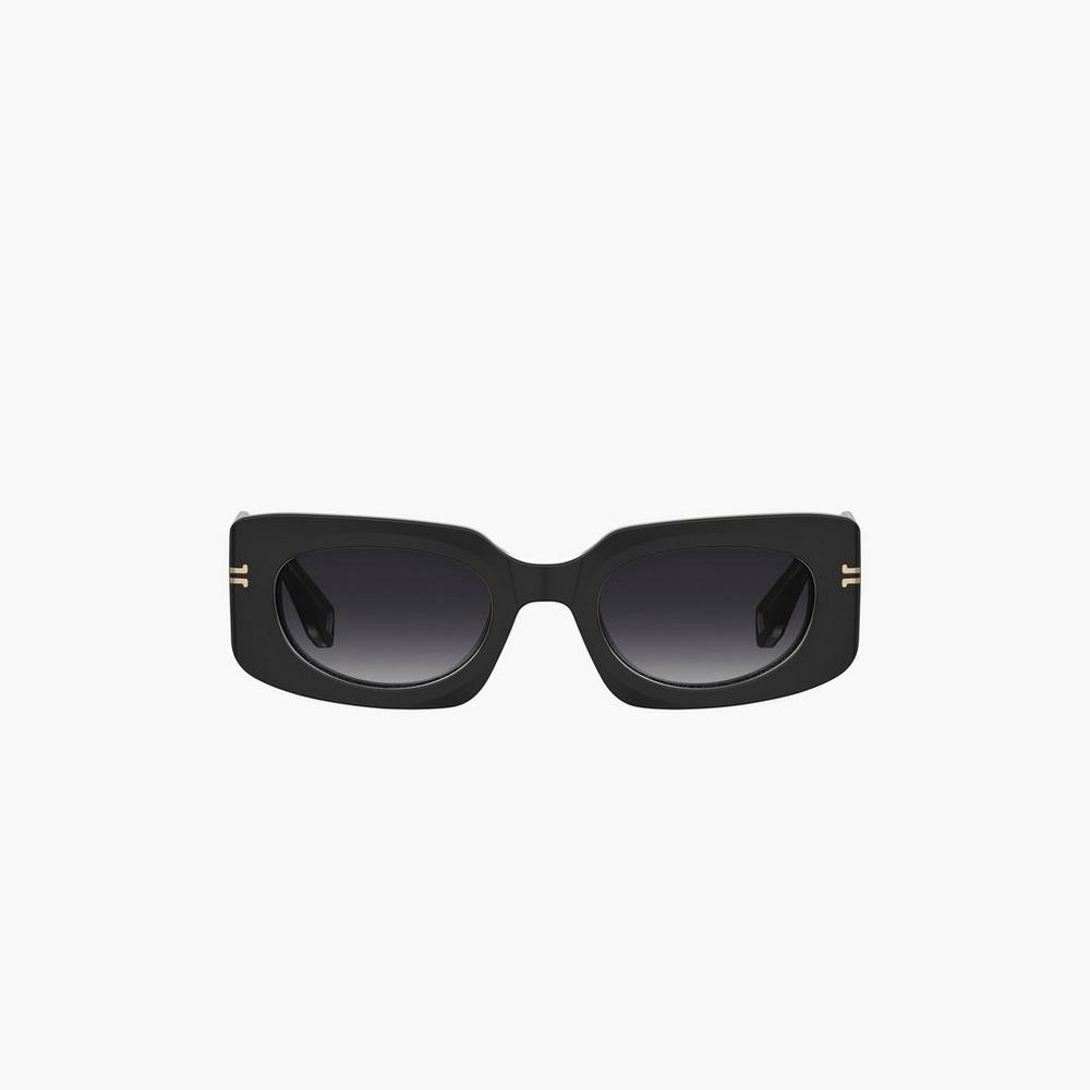 Lentes De Sol Marc Jacobs Icon Rectangular Mujer Negros | 07563PVLO