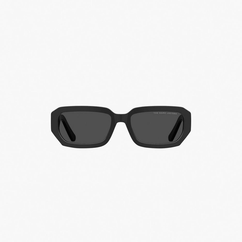 Lentes De Sol Marc Jacobs J Marc Rectangular Mujer Negros | 12953CBHU