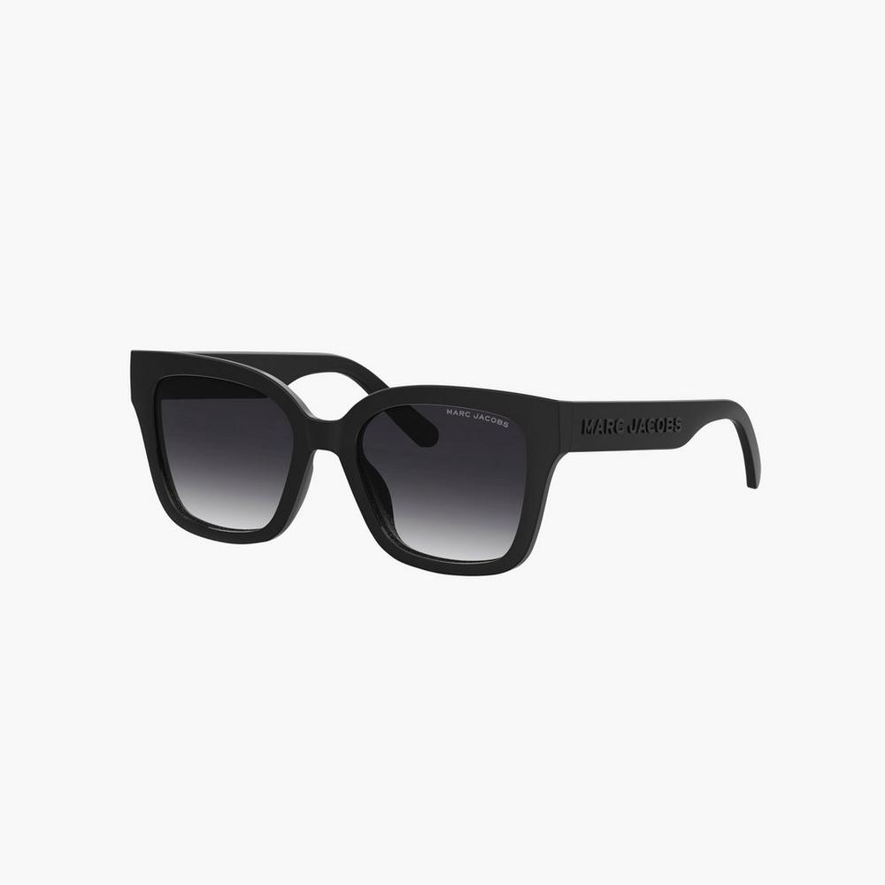 Lentes De Sol Marc Jacobs Square Mujer Negros | 26487ZEVP