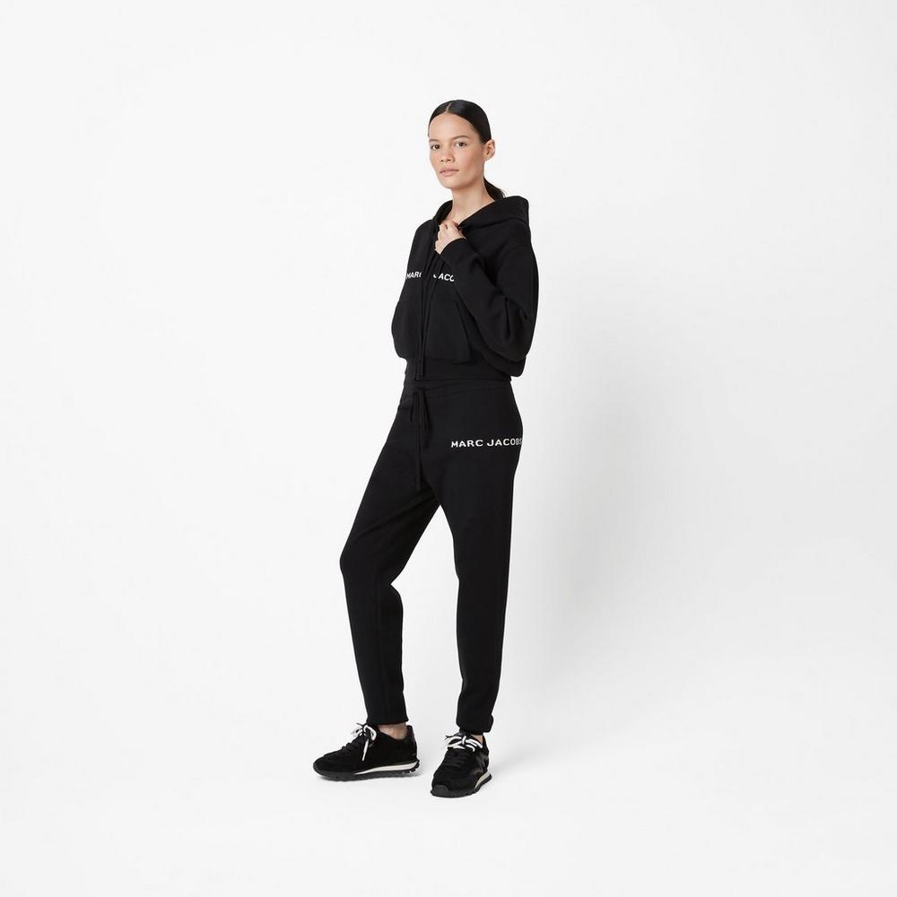 Pantalones Marc Jacobs Knit Sweatpant Mujer Negros | 03465DSYQ