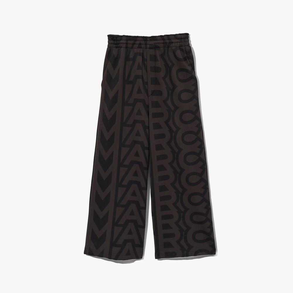 Pantalones Marc Jacobs Monogram Oversized Sweatpants Mujer Negros | 92704EHVJ