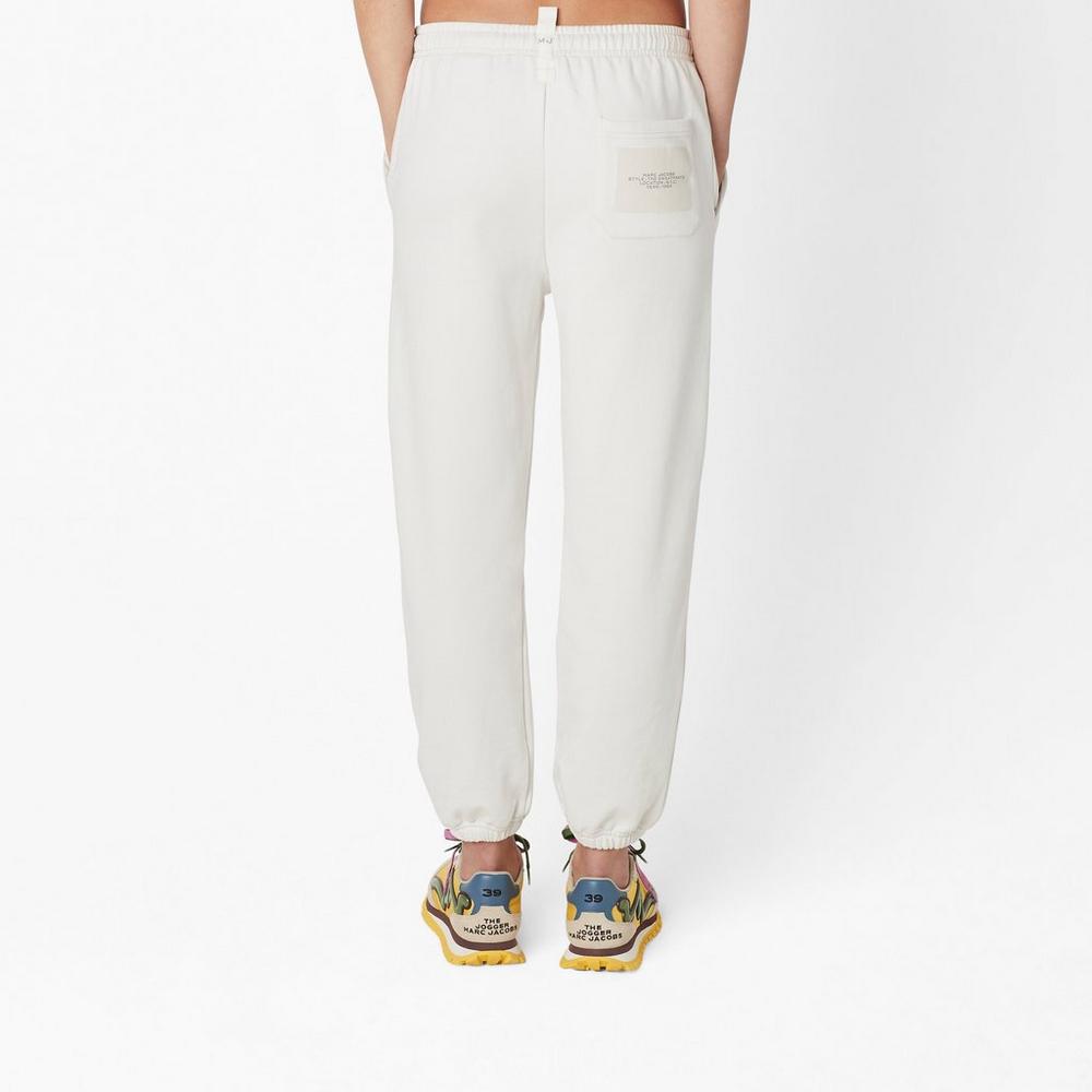Pantalones Marc Jacobs Sweatpant Mujer Blancos | 43596VYSL
