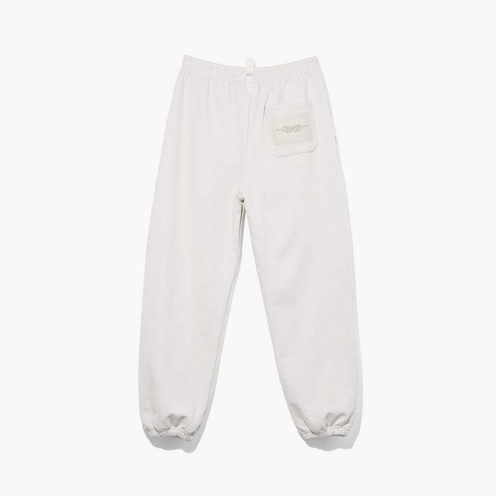 Pantalones Marc Jacobs Sweatpant Mujer Blancos | 43596VYSL