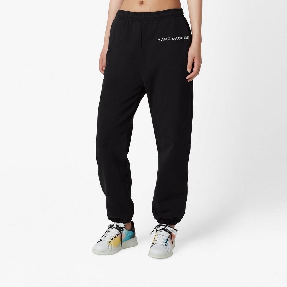 Pantalones Marc Jacobs Sweatpant Mujer Negros | 38092RKCY