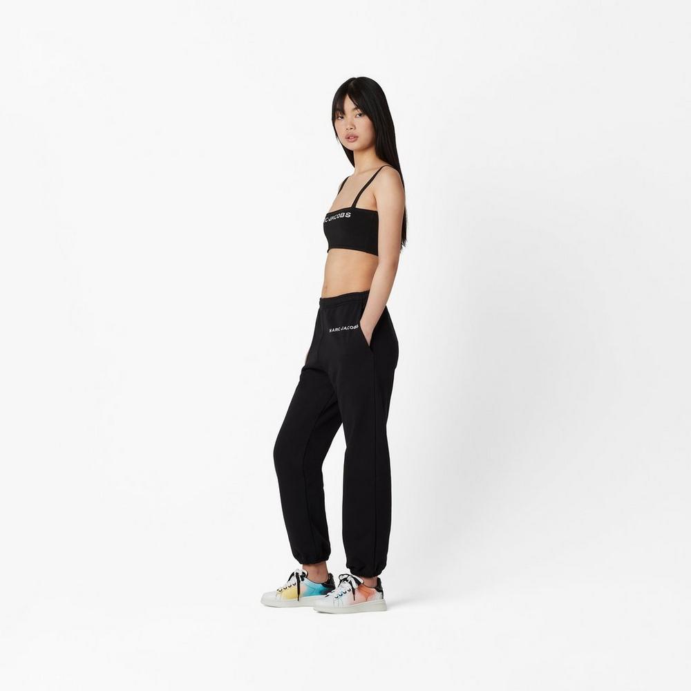 Pantalones Marc Jacobs Sweatpant Mujer Negros | 38092RKCY
