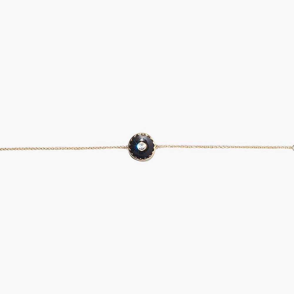 Pulsera Marc Jacobs Medallion Mujer Negros Dorados | 02863SPKU