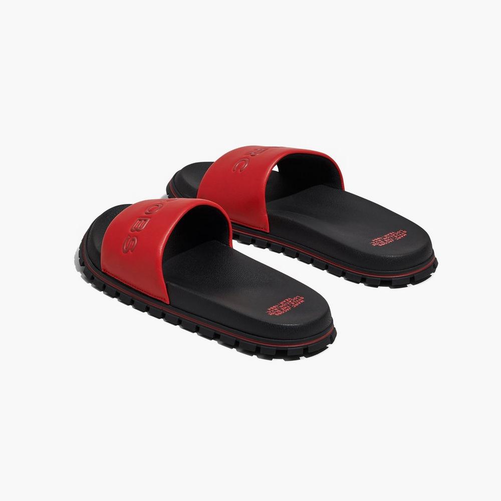 Slide Marc Jacobs The Mujer Rojos | 18493ZATL