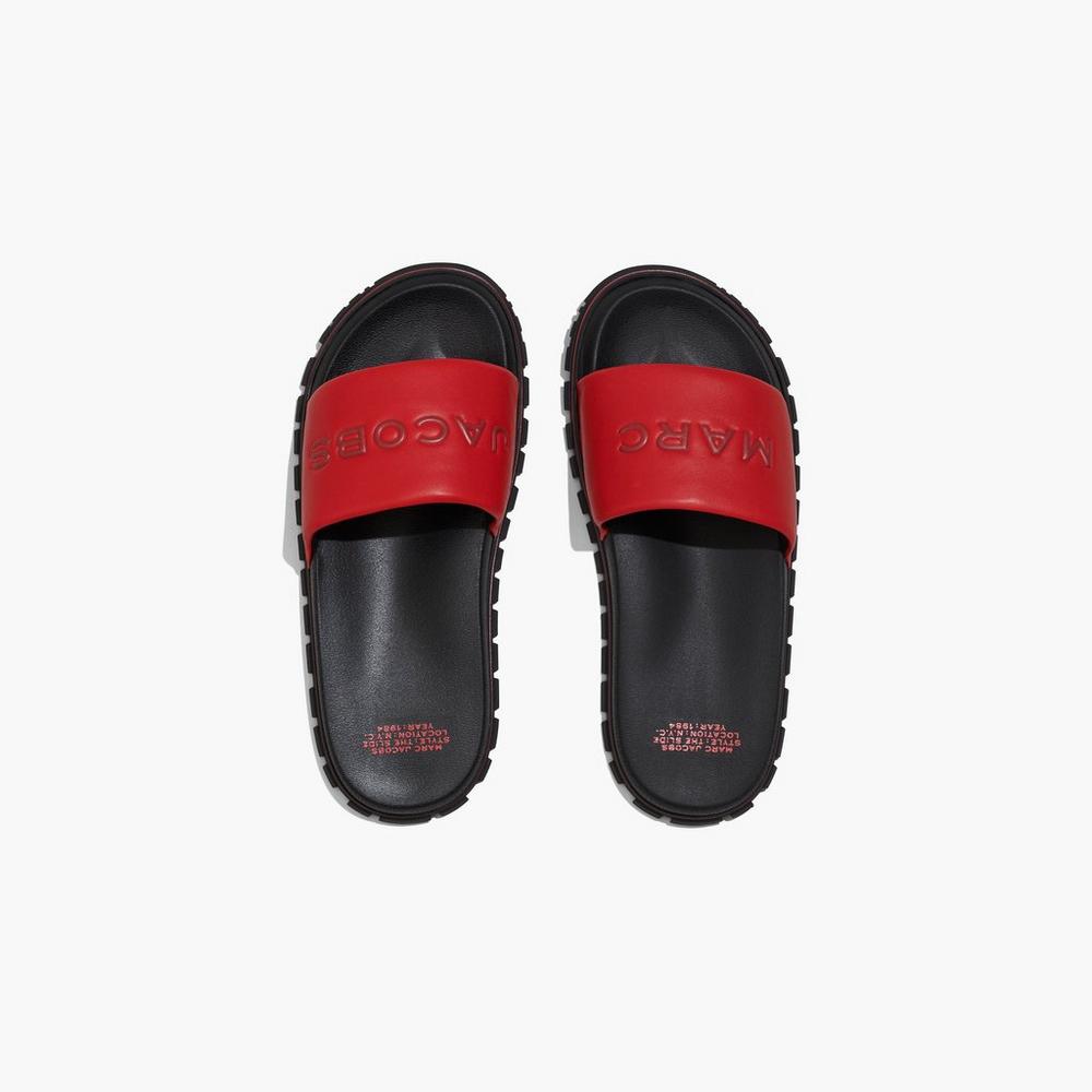 Slide Marc Jacobs The Mujer Rojos | 18493ZATL