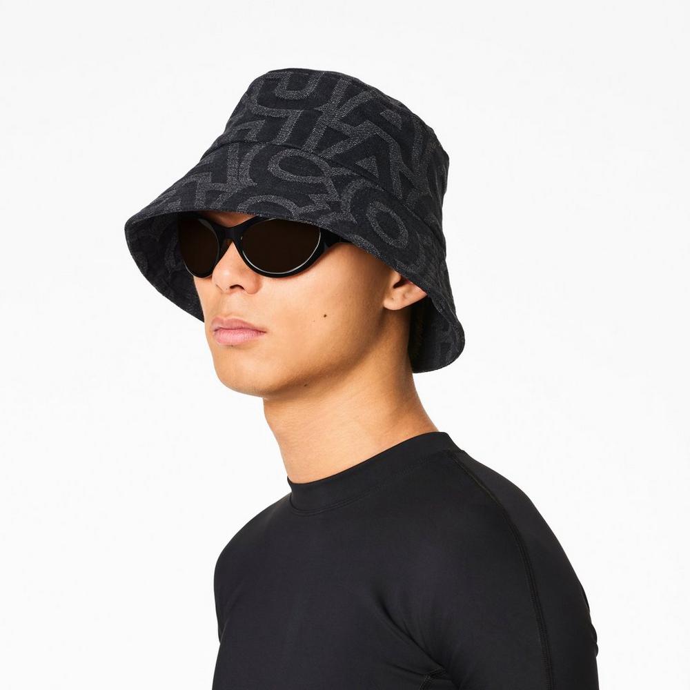 Sombreros Marc Jacobs Monogram Bucket Mujer Negros | 30946TZSE
