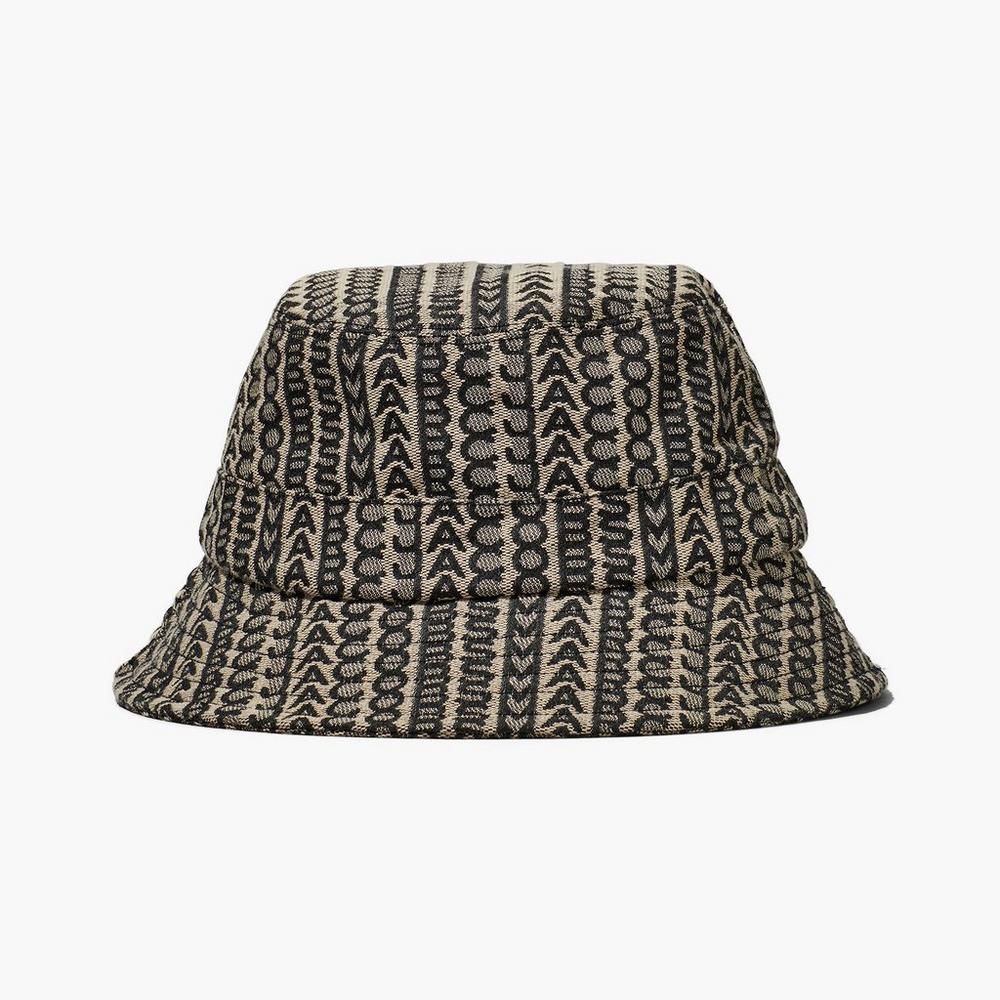 Sombreros Marc Jacobs Monogram Bucket Mujer Beige Multicolor | 80154IKBG