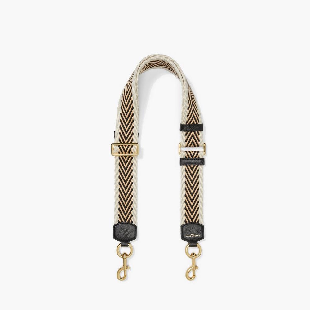 Strap Marc Jacobs Arrow Webbing Mujer Negros Multicolor | 97386WQNL