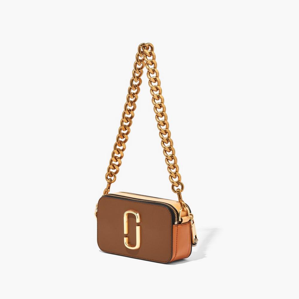Strap Marc Jacobs Chainlink Shoulder Mujer Dorados | 04513DBIF