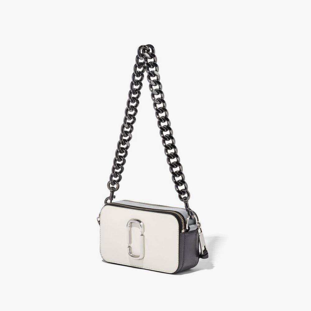 Strap Marc Jacobs Chainlink Shoulder Mujer Plateados | 27658WIQN