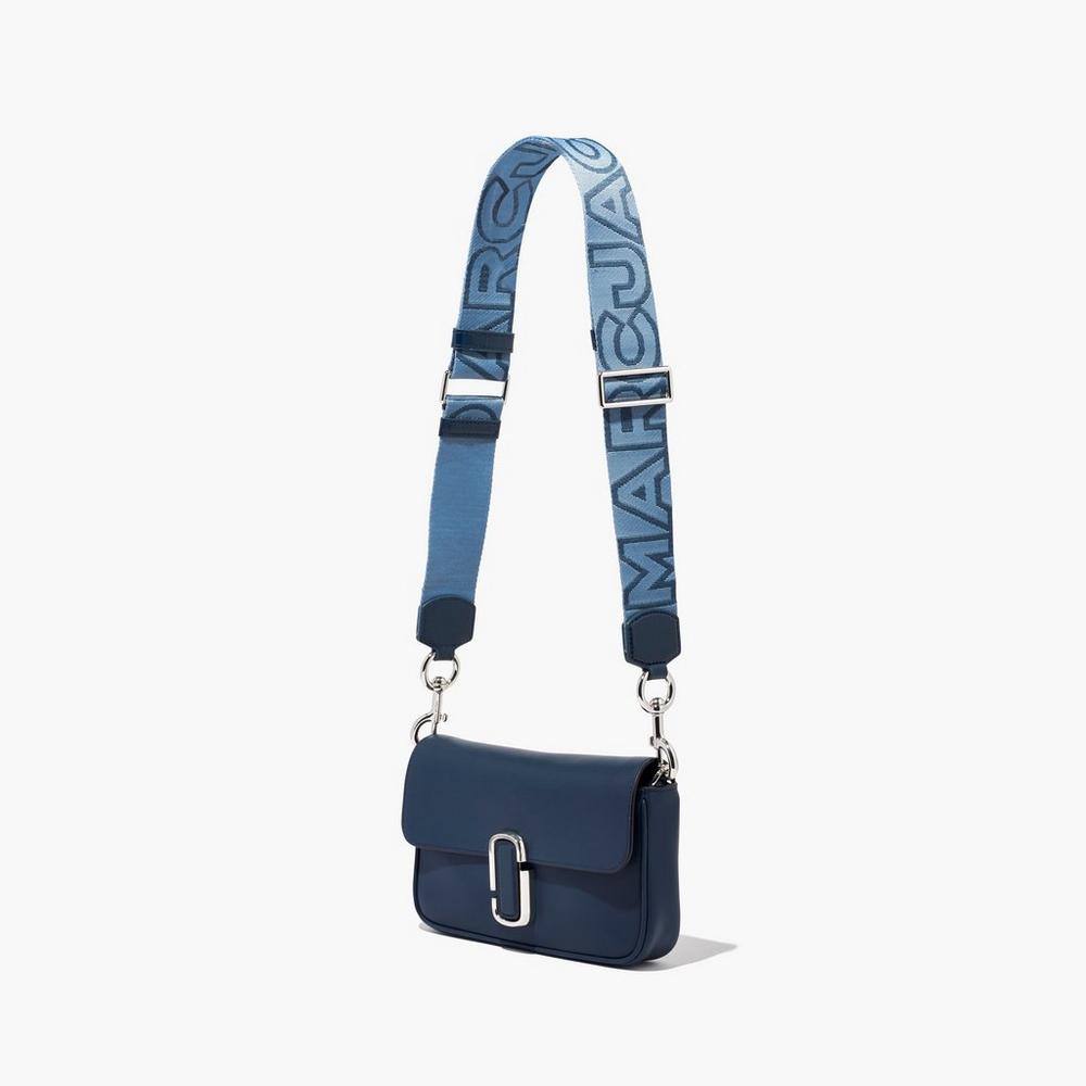 Strap Marc Jacobs Outline Logo Webbing Mujer Azules Multicolor | 36017BGIT