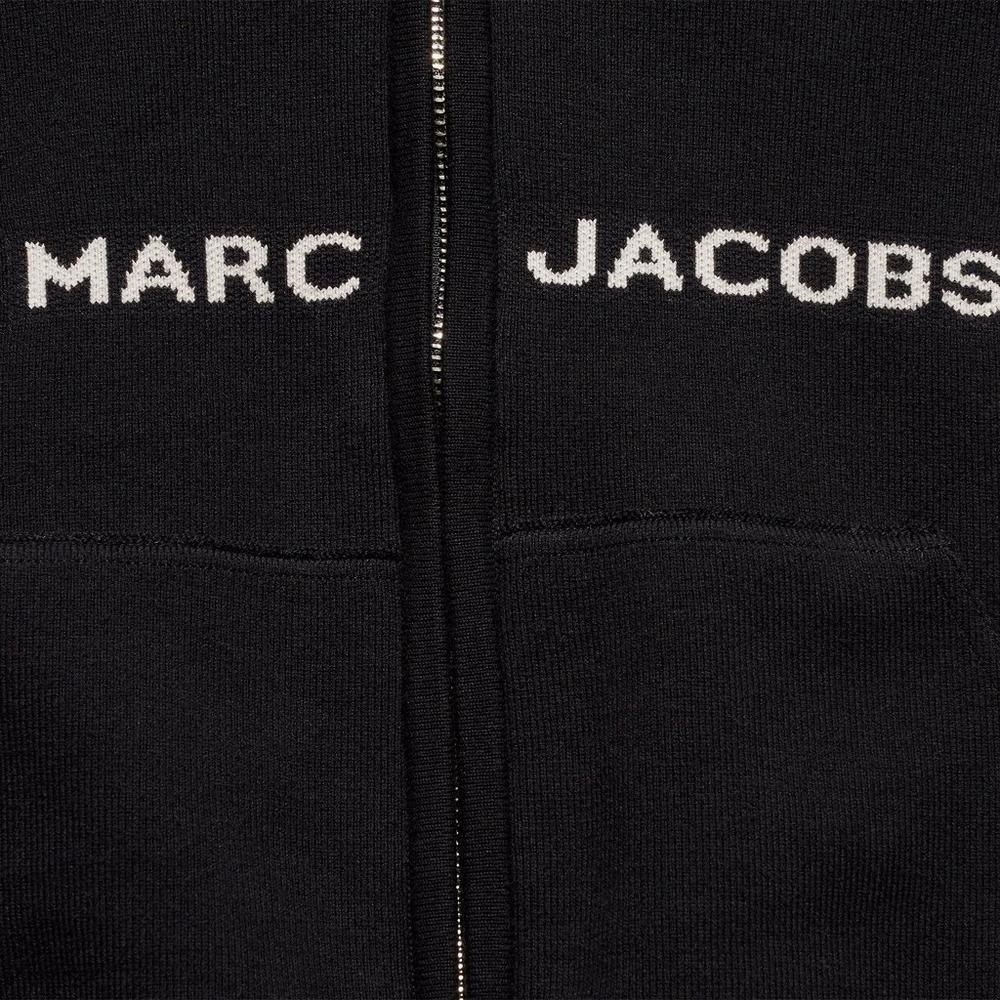 Sudadera Con Capucha Marc Jacobs Cropped Zip Mujer Negros | 97805BPVO