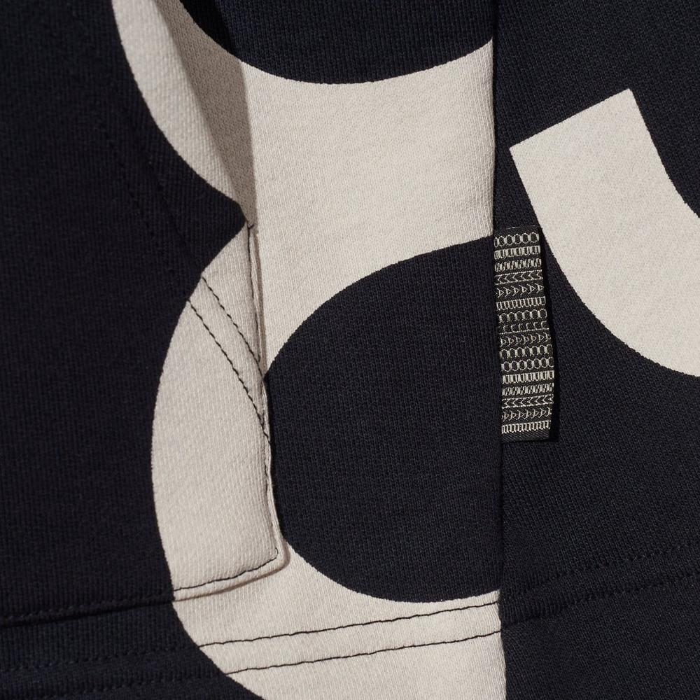 Sudadera Con Capucha Marc Jacobs Monogram Oversized Mujer Negros | 58794WDOK