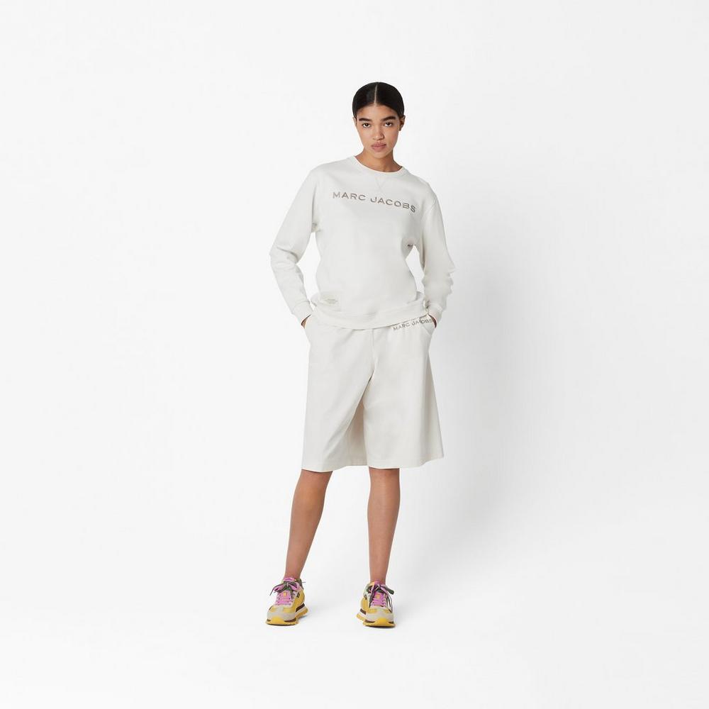 Suéteres Marc Jacobs Sweatshirt Mujer Blancos | 05247UBVE