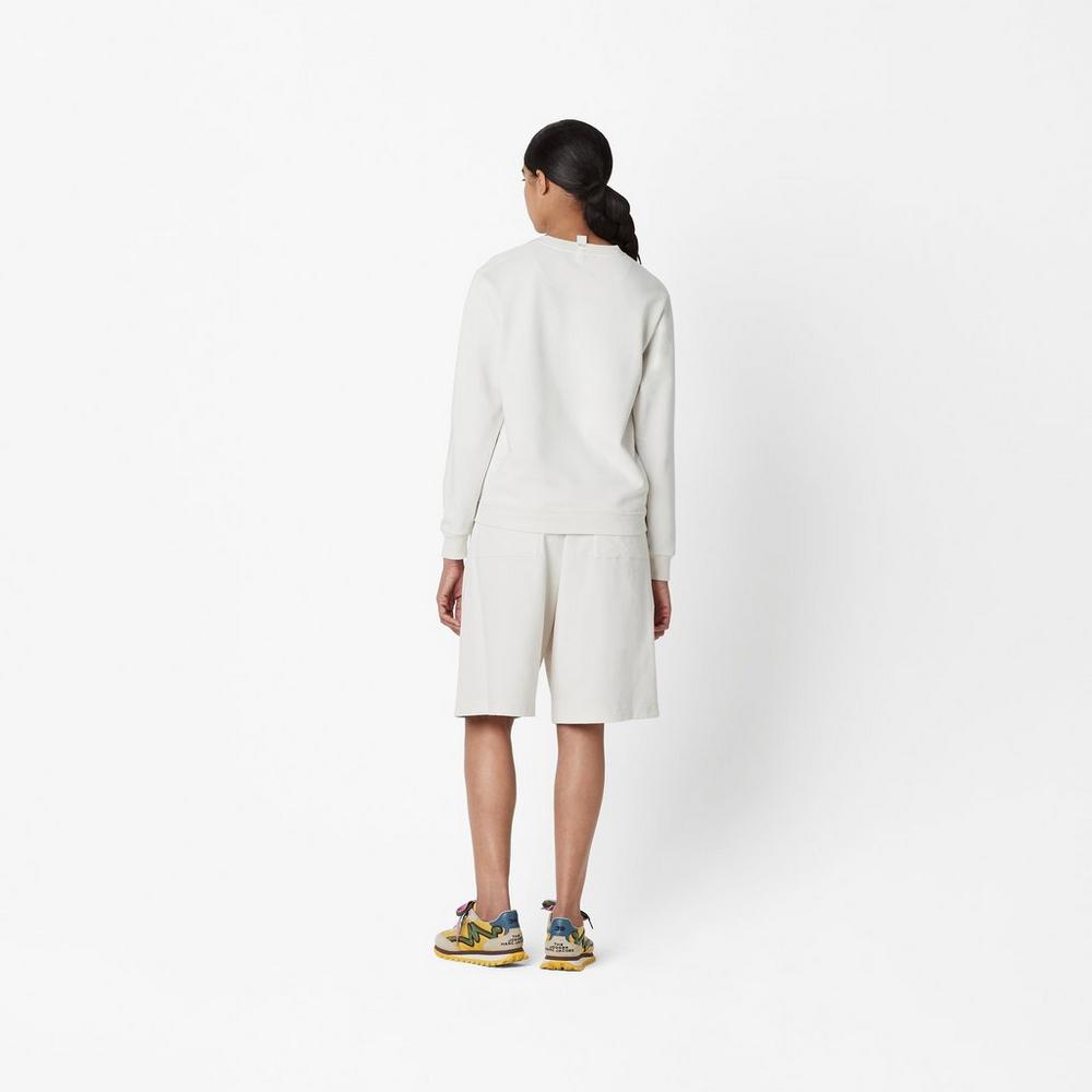 Suéteres Marc Jacobs Sweatshirt Mujer Blancos | 05247UBVE