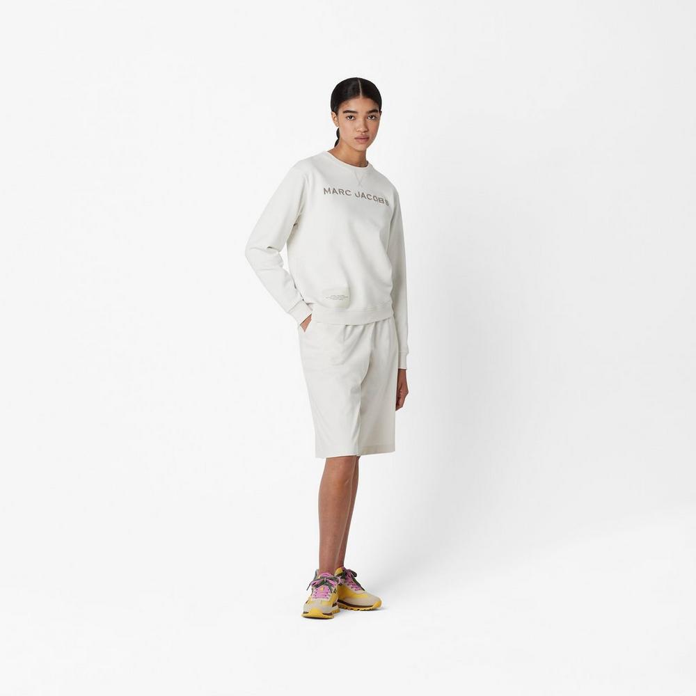 Suéteres Marc Jacobs Sweatshirt Mujer Blancos | 05247UBVE