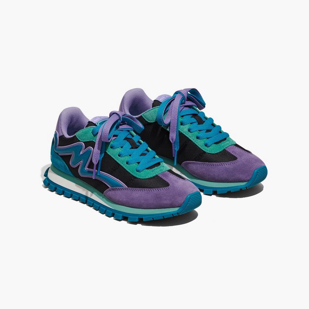 Tenis Marc Jacobs Jogger Mujer Azules Multicolor | 39875YIXW