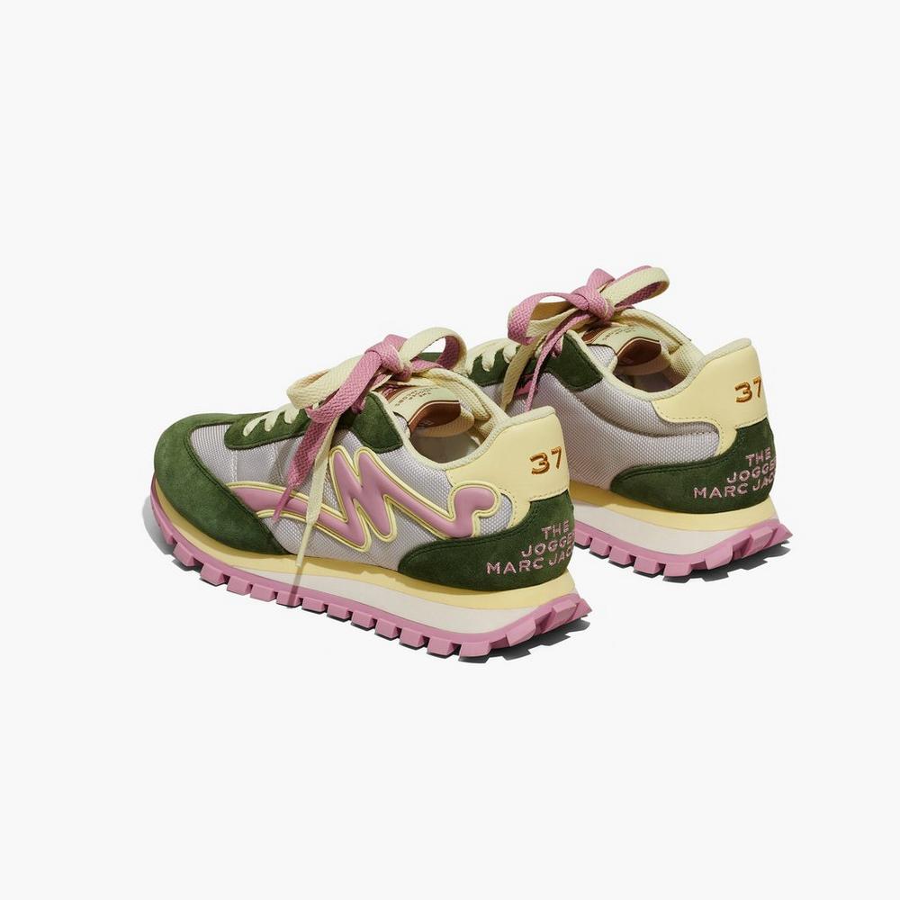 Tenis Marc Jacobs Jogger Mujer Multicolor Rosas | 12549GNJT