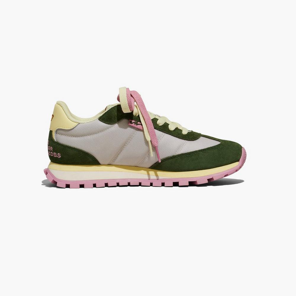Tenis Marc Jacobs Jogger Mujer Multicolor Rosas | 12549GNJT