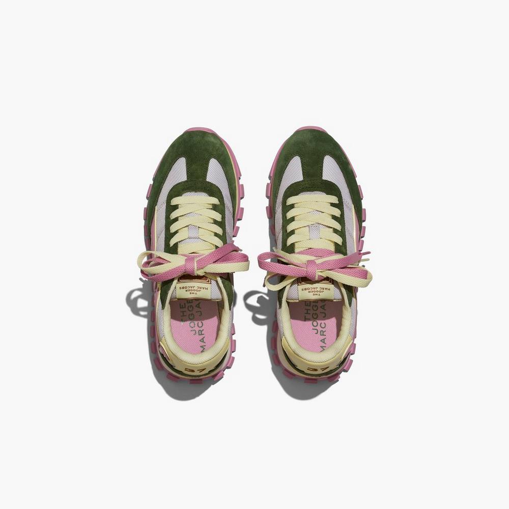Tenis Marc Jacobs Jogger Mujer Multicolor Rosas | 12549GNJT