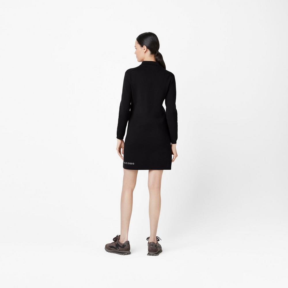 Vestido Marc Jacobs 3/4 Tenis Mujer Negros | 64275QPVA