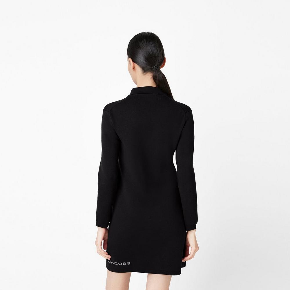 Vestido Marc Jacobs 3/4 Tenis Mujer Negros | 64275QPVA