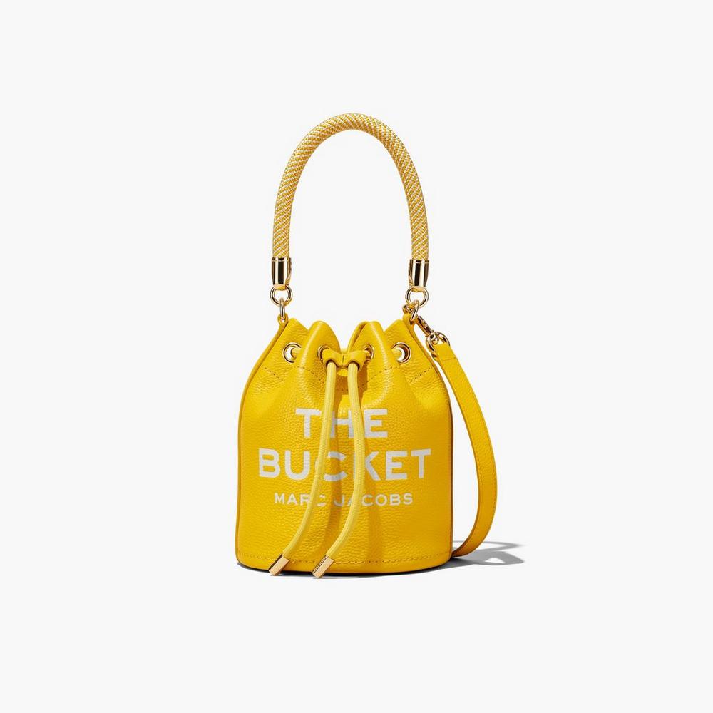 Bolso Saco Marc Jacobs Cuero Mujer Amarillos | 47062VTOC