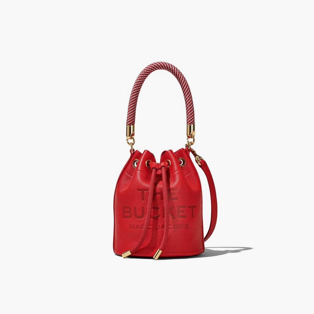 Bolso Saco Marc Jacobs Cuero Mujer Rojos | 53297COFY
