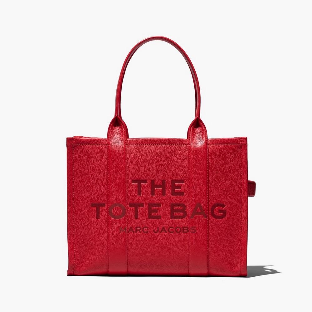 Bolso Tote Marc Jacobs Cuero Large Mujer Rojos | 02953YQRH