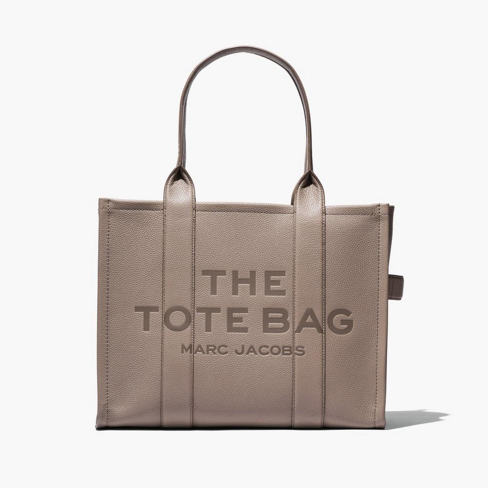 Bolso Tote Marc Jacobs Cuero Large Mujer Marrom | 09135ZIKG