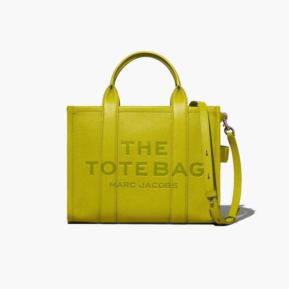 Bolso Tote Marc Jacobs Cuero Medium Mujer Doderblue | 56798HFYG