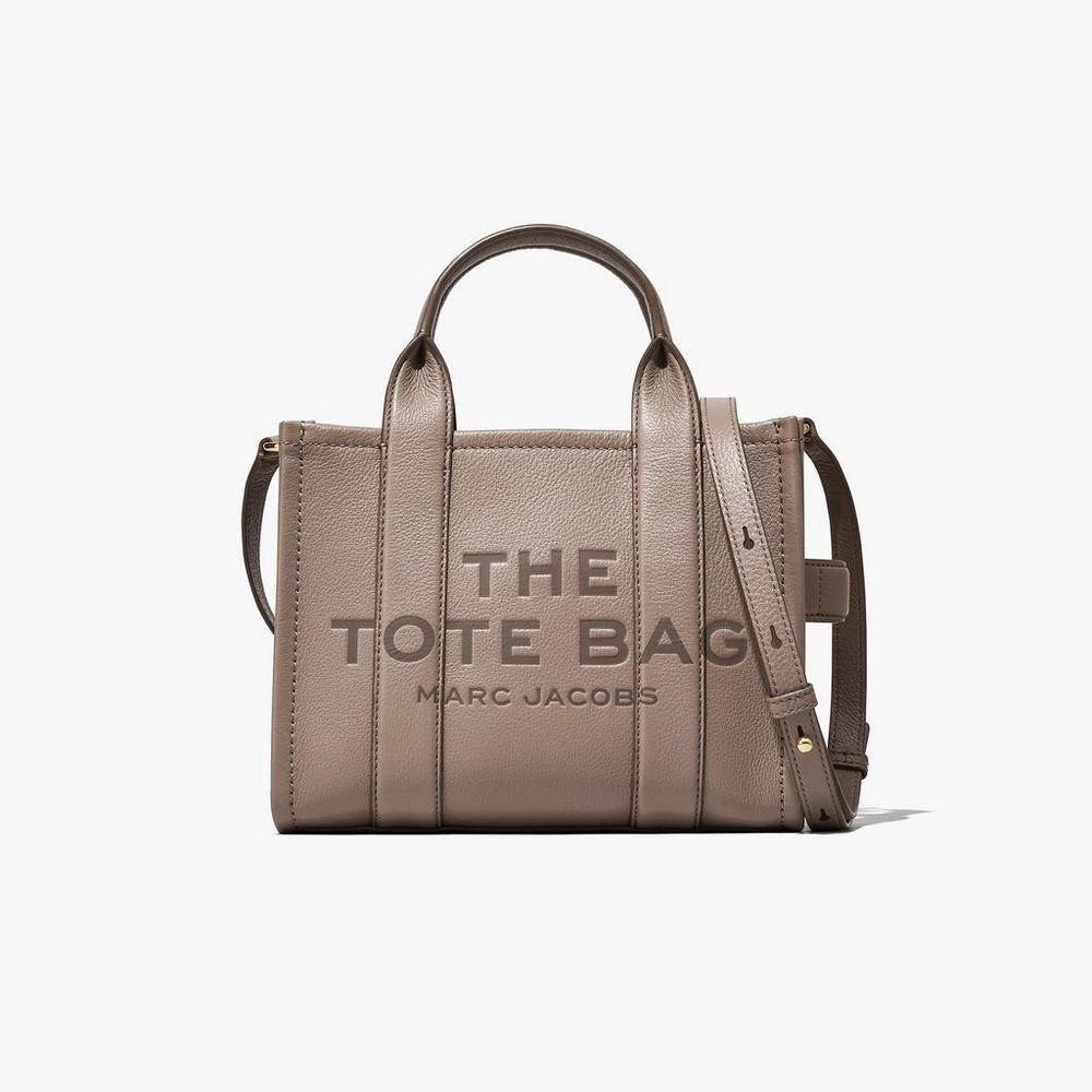 Bolso Tote Marc Jacobs Cuero Medium Mujer Marrom | 61085GHXF