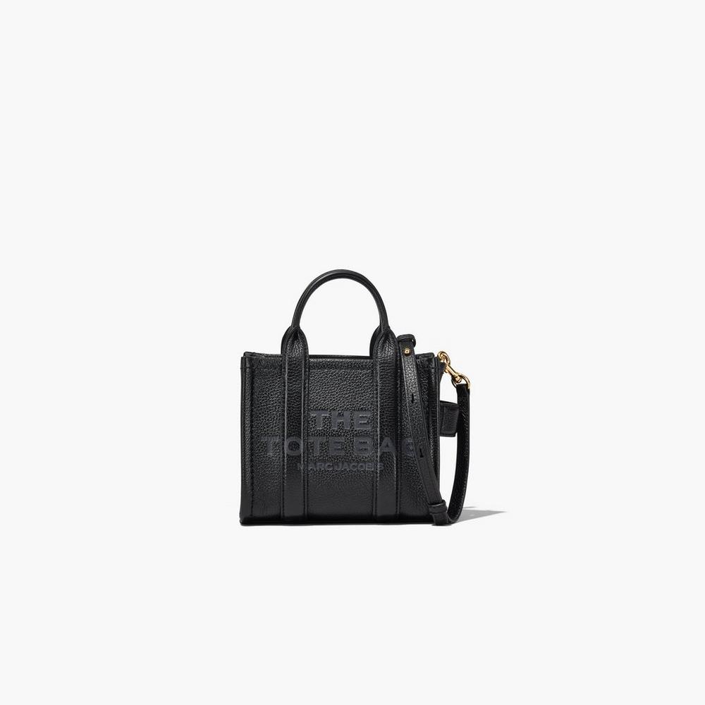 Bolso Tote Marc Jacobs Cuero Micro Mujer Negros | 57314CETK