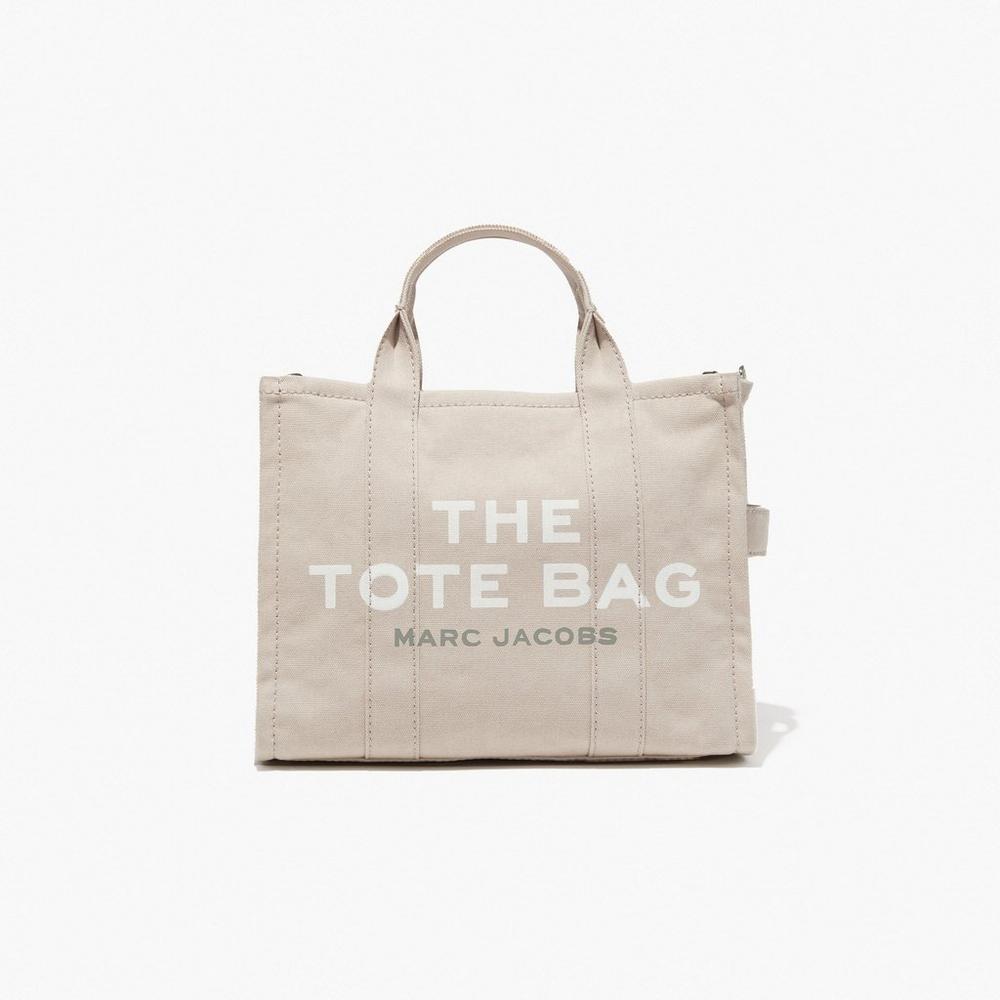 Bolso Tote Marc Jacobs Medium Mujer Beige | 32405WDPH