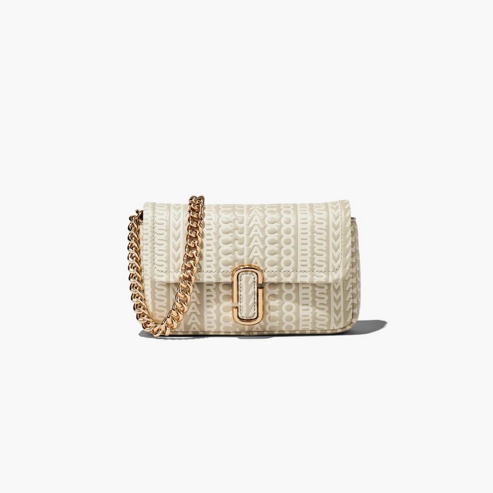 Bolsos Cruzados Marc Jacobs Monogram J Marc Mujer Kaki | 24018KCIM