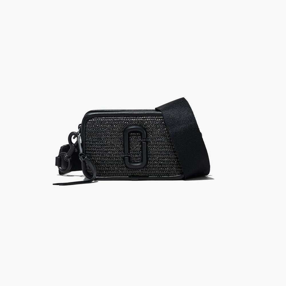 Bolsos Cruzados Marc Jacobs Woven DTM Mujer Negros | 91703OWZY