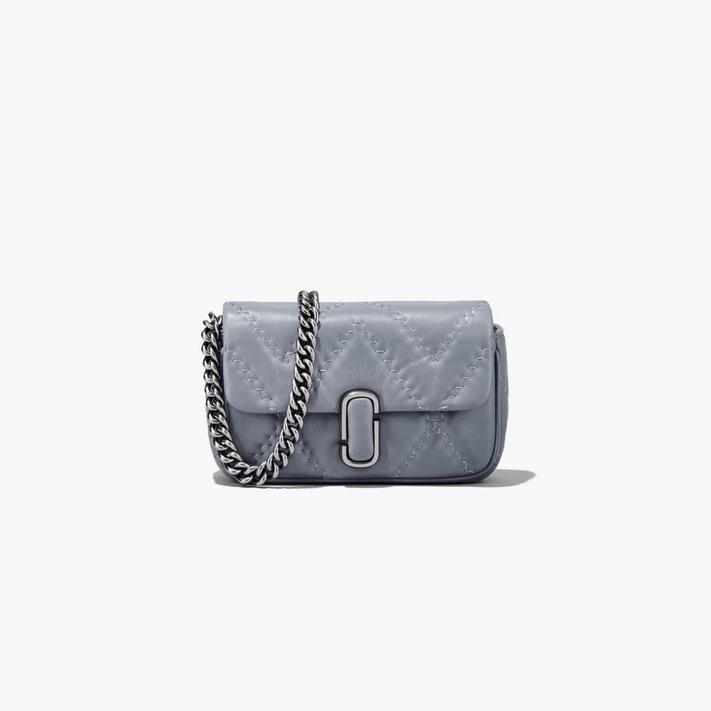 Bolsos Mini Marc Jacobs Acolchado Cuero J Marc Mujer Grises | 03168WKYA